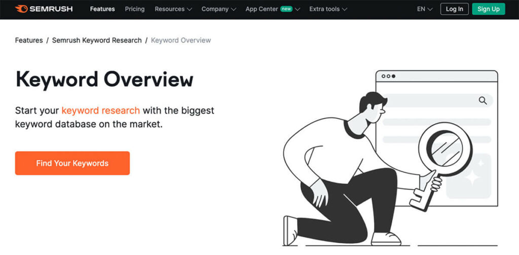 Semrush Keyword Overview