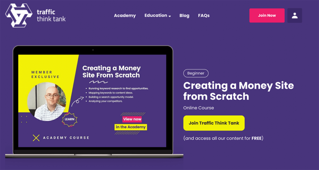 Creating a Money Site From Scratch