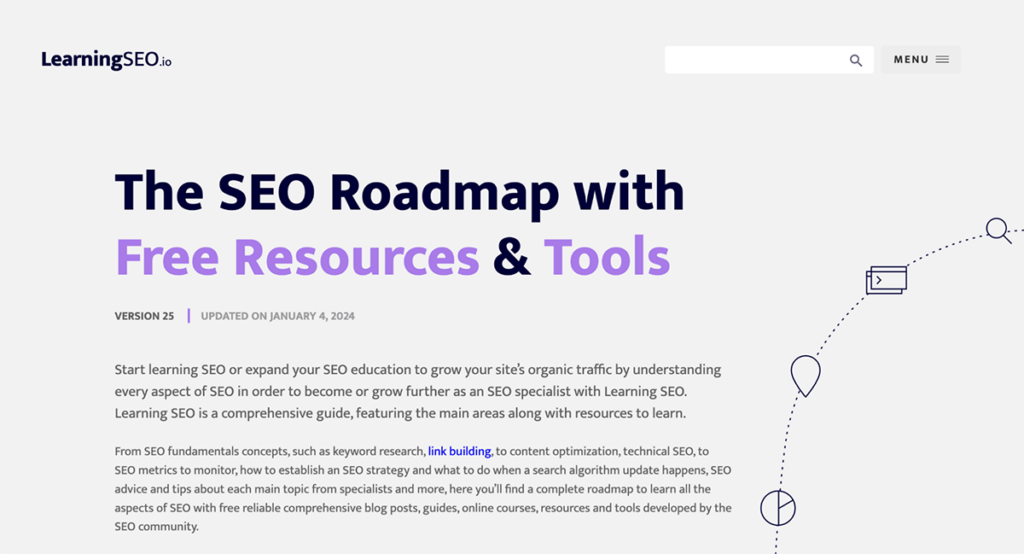 LearningSEO.io Platform by Aleyda Solis