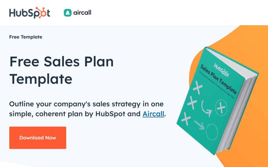 HubSpot – Free Sales Plan Template