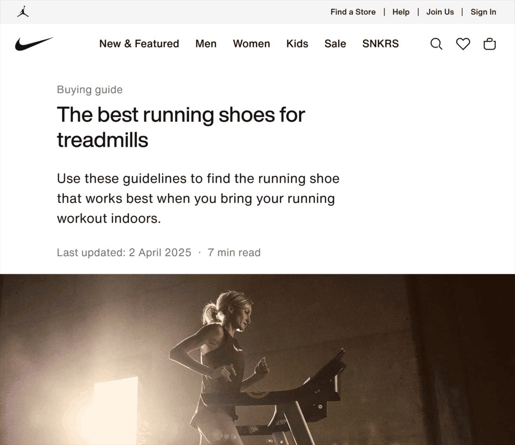 Nike – Best running shoes