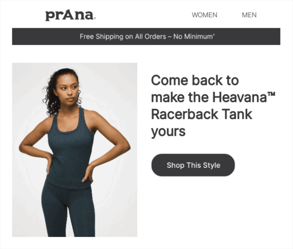 Really Good Emails – Cart abandonment emails