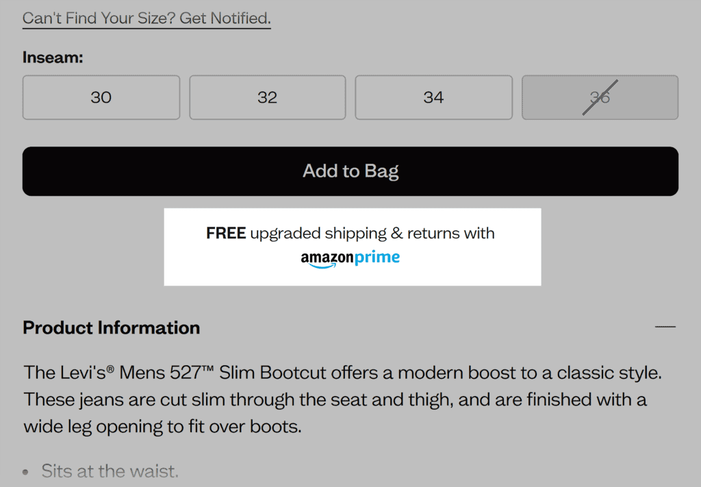 Zappos – Free shipping and returns