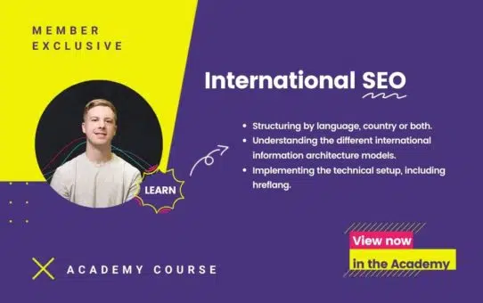 International SEO Course