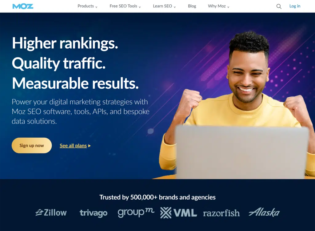 Moz – Homepage